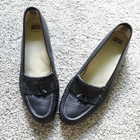 SAS Shoes - SAS women comfort black shoes size 10N